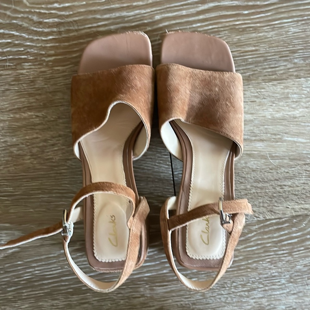 Brown Suede Mules